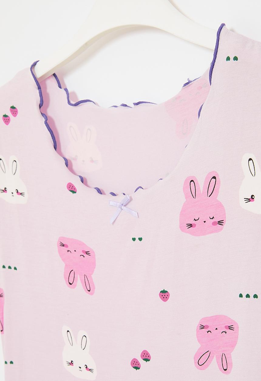 Pop Candy - Aop night dress - pink