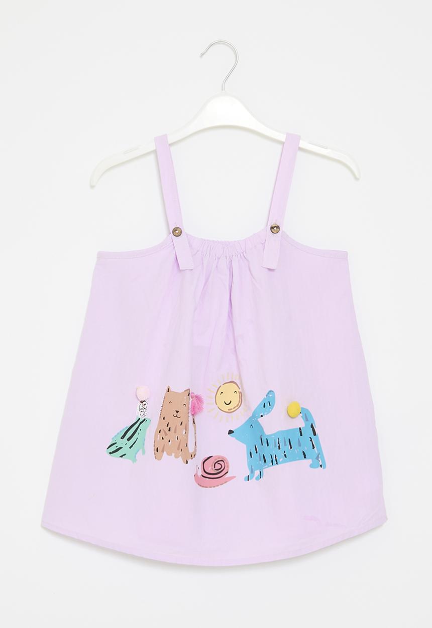 Pop Candy - Printed dress - lilac