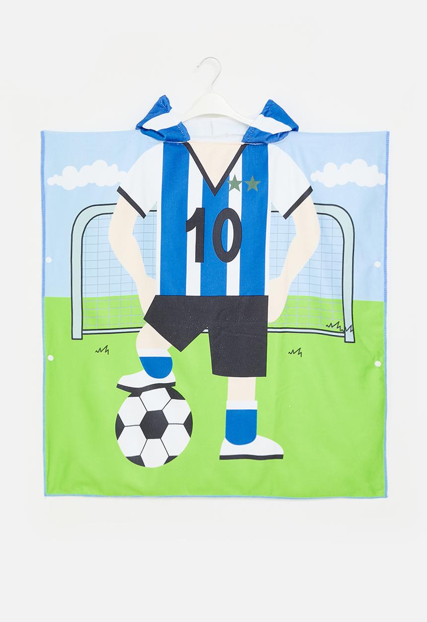 Pop Candy - Football hooded towel - multi