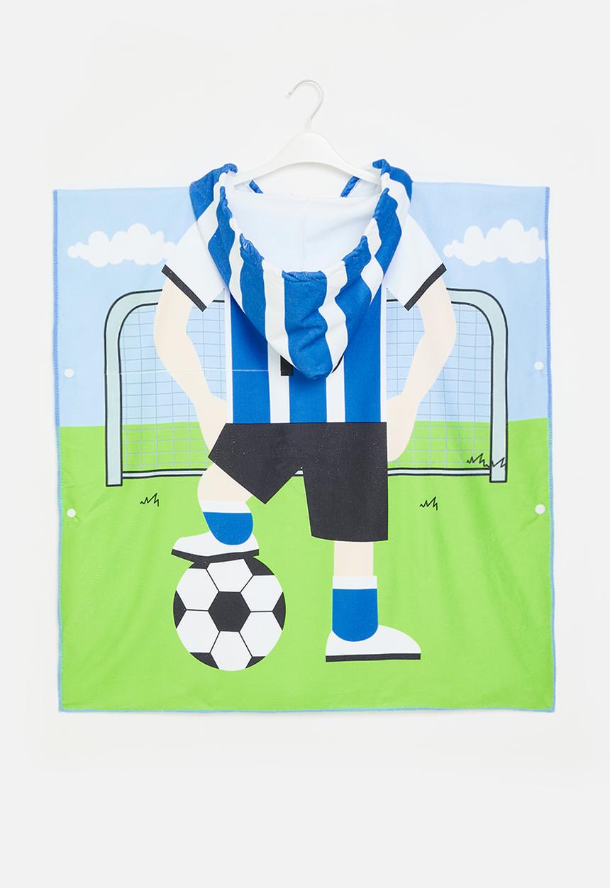 Pop Candy - Football hooded towel - multi