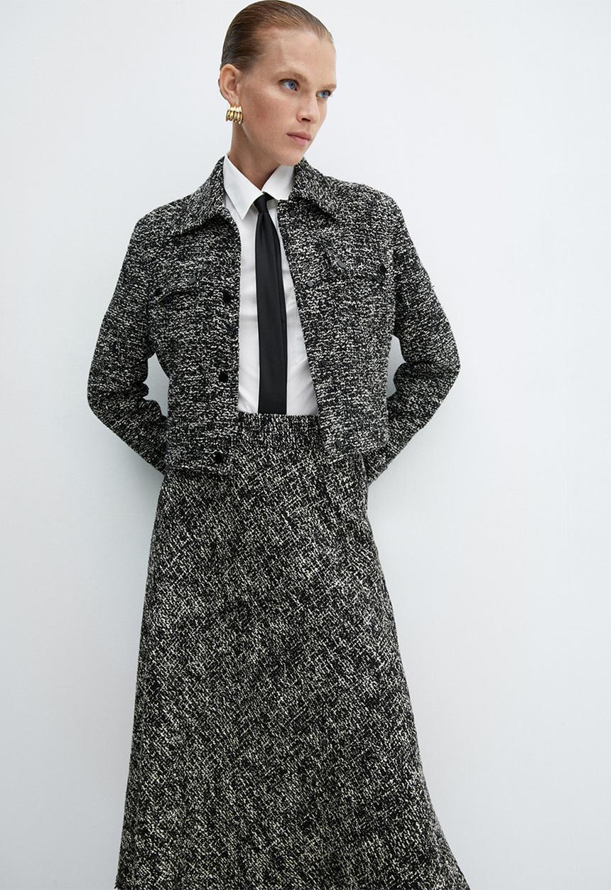 MANGO - Skirt Laurel - Black