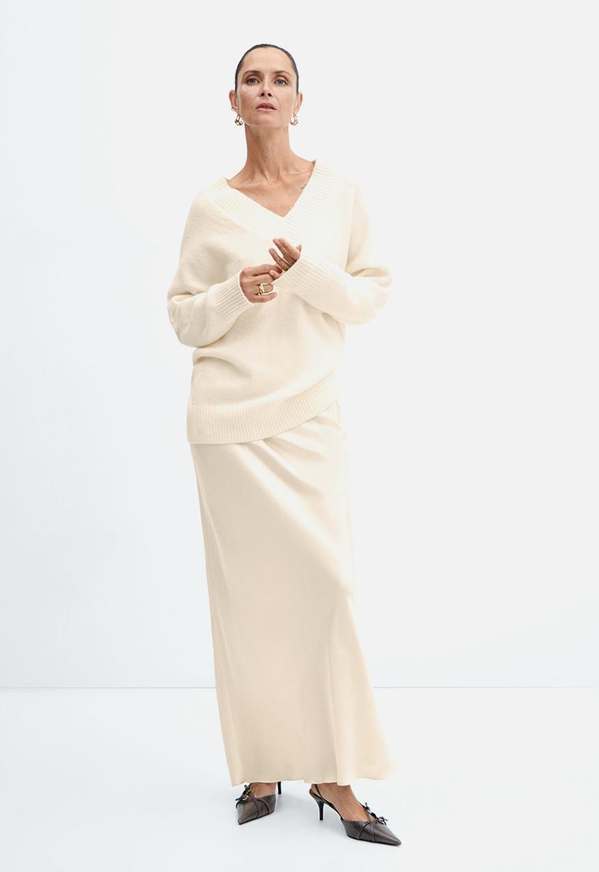 MANGO - Sweater taldorav - light beige