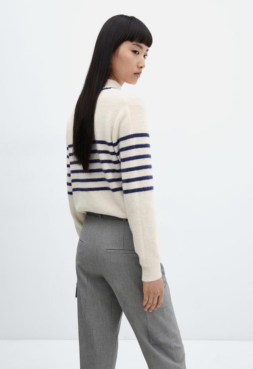 MANGO - Sweater mumu - midnight navy