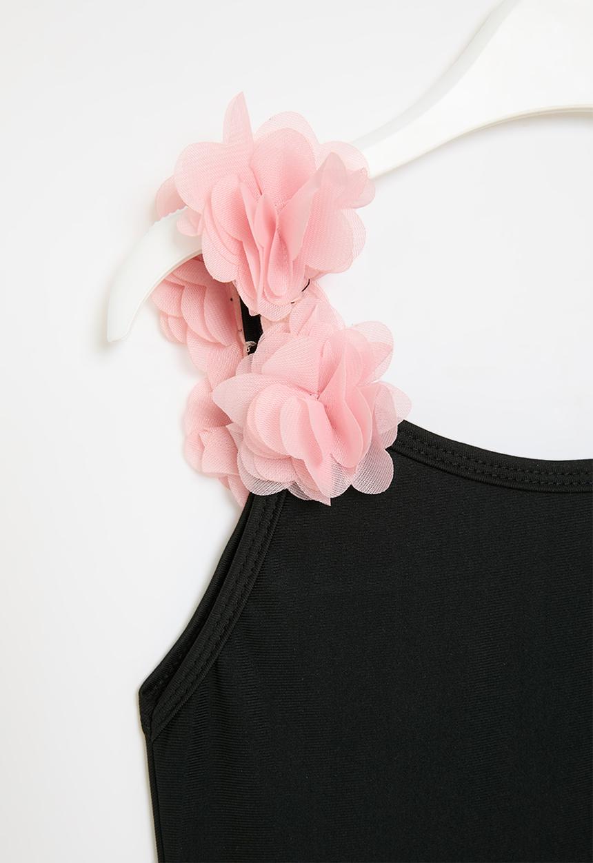 Pop Candy - One piece swimsuit - black & pink