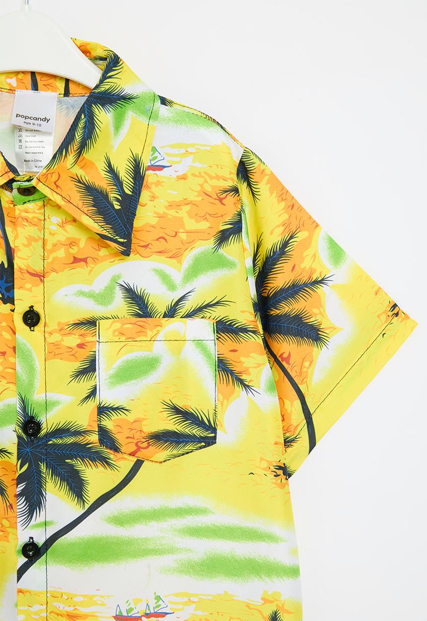 Pop Candy - Resort shirt - orange