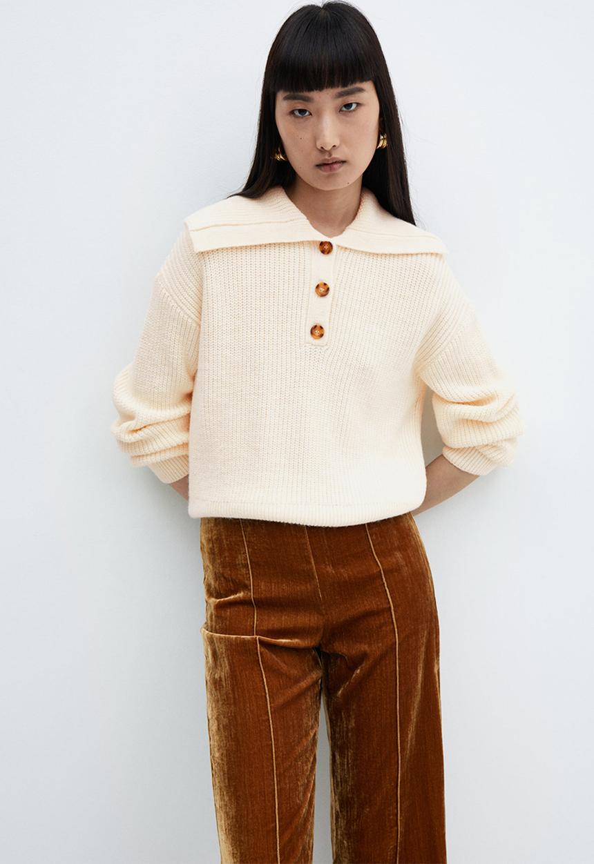 MANGO - Sweater lennon - light beige