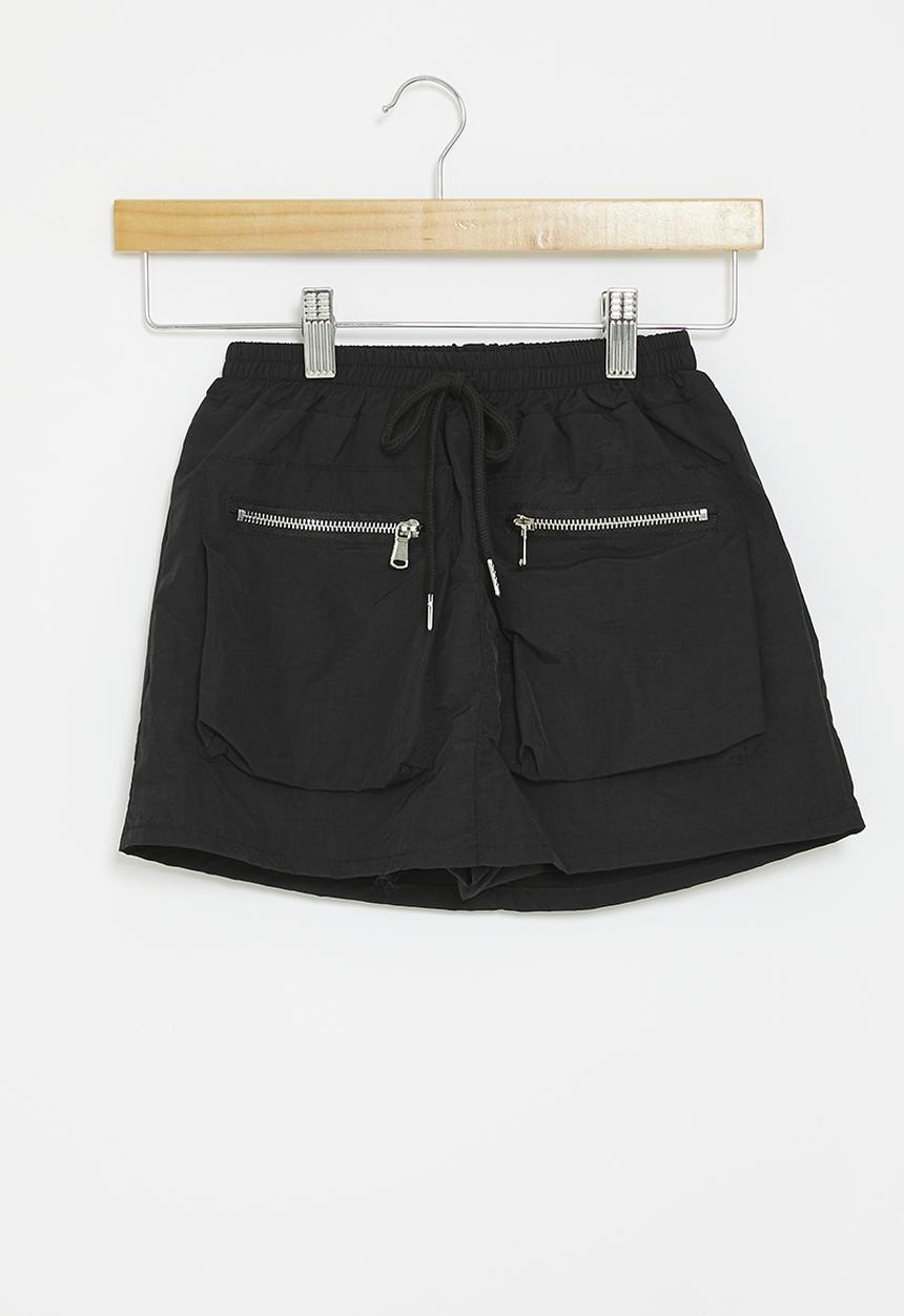 Pop Candy - Utility skorts - black