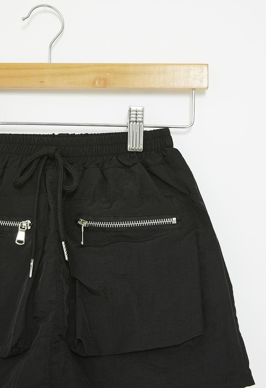 Pop Candy - Utility skorts - black