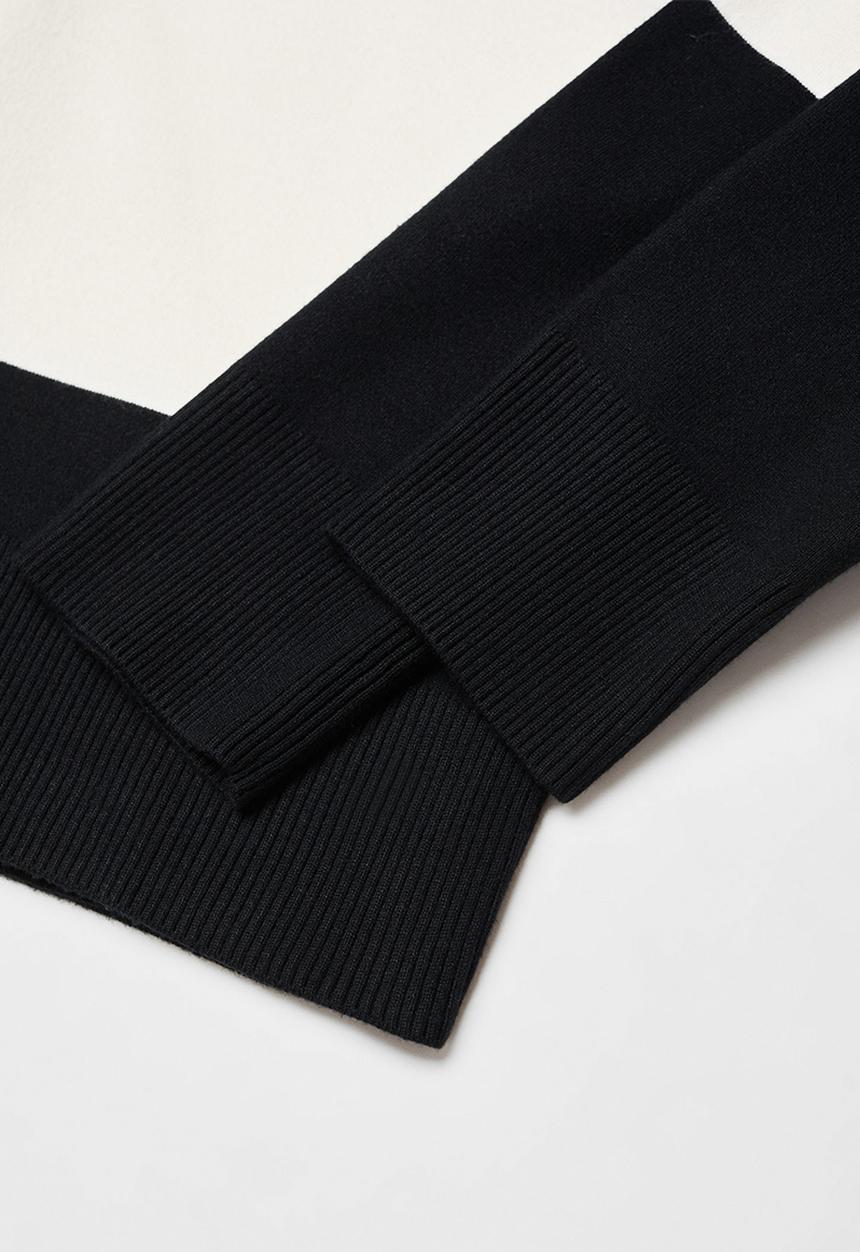 MANGO - Plus sweater tortugab - black