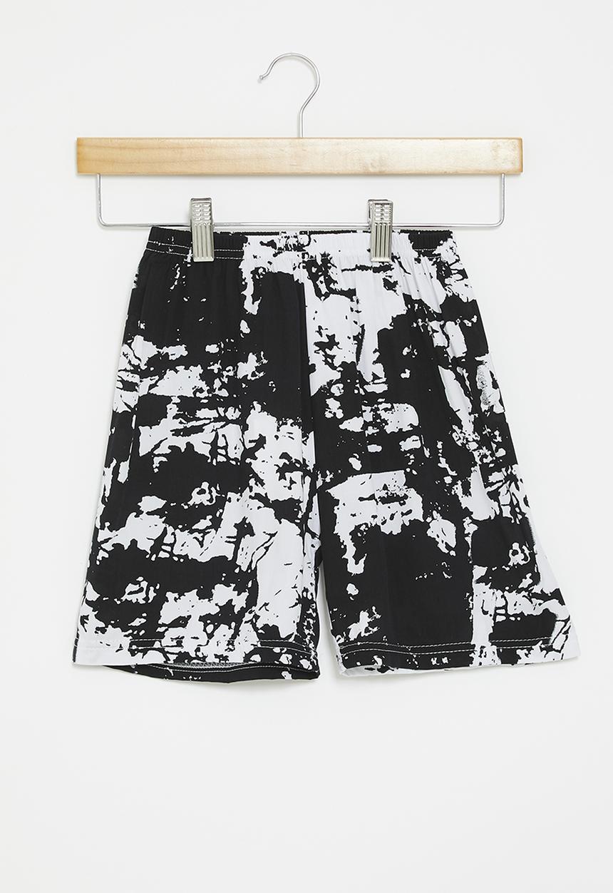 Pop Candy - Boardshorts - black & white
