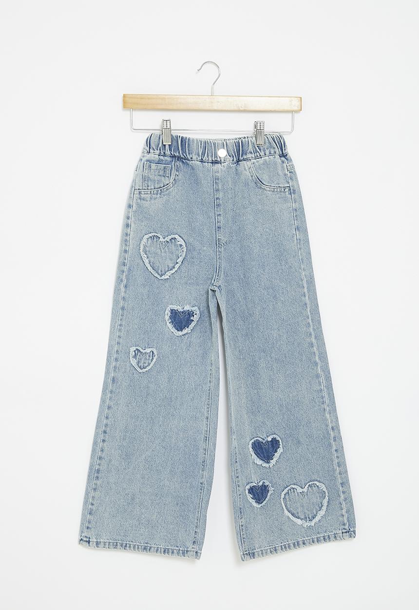 Pop Candy - Wide leg jeans - light blue
