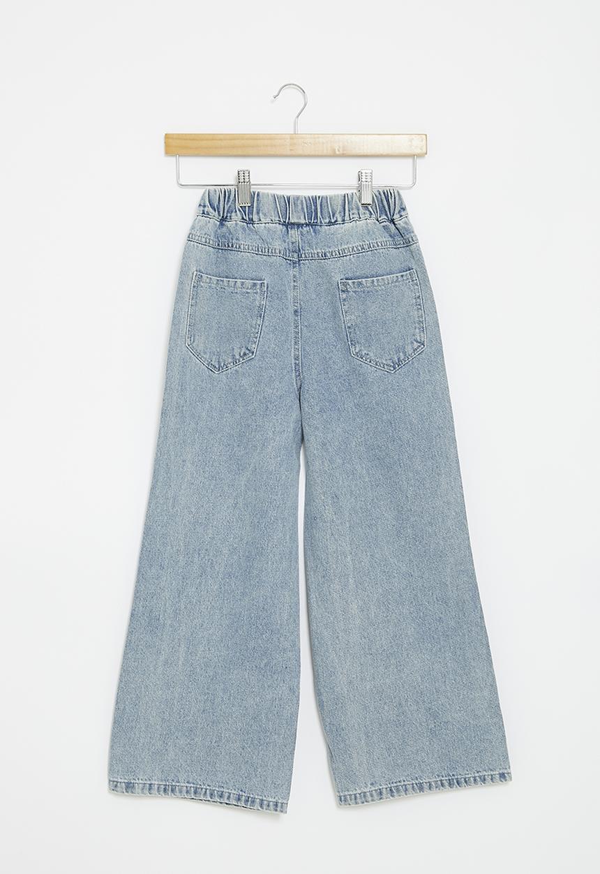 Pop Candy - Wide leg jeans - light blue
