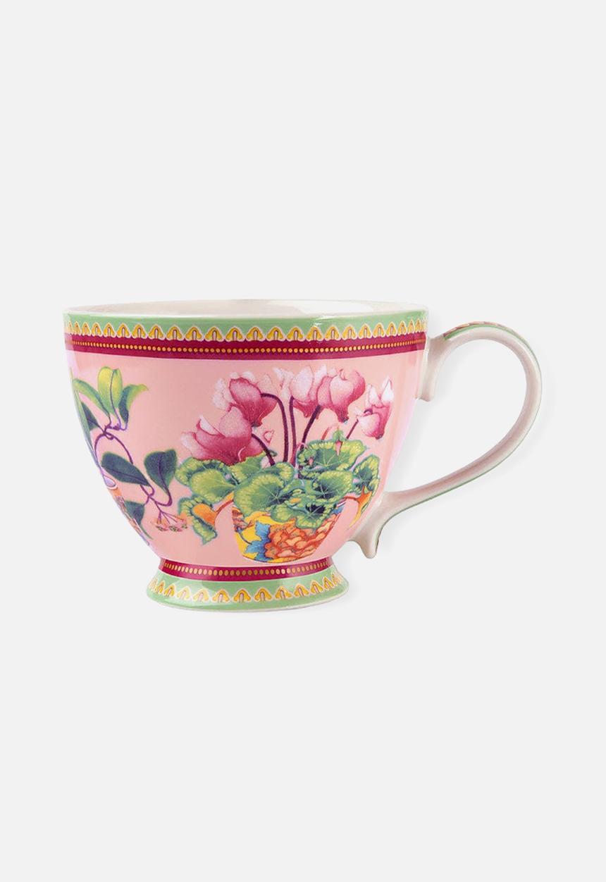 Maxwell & Williams - Gabby Maplas Jardin Footed Cup - Cyclamen
