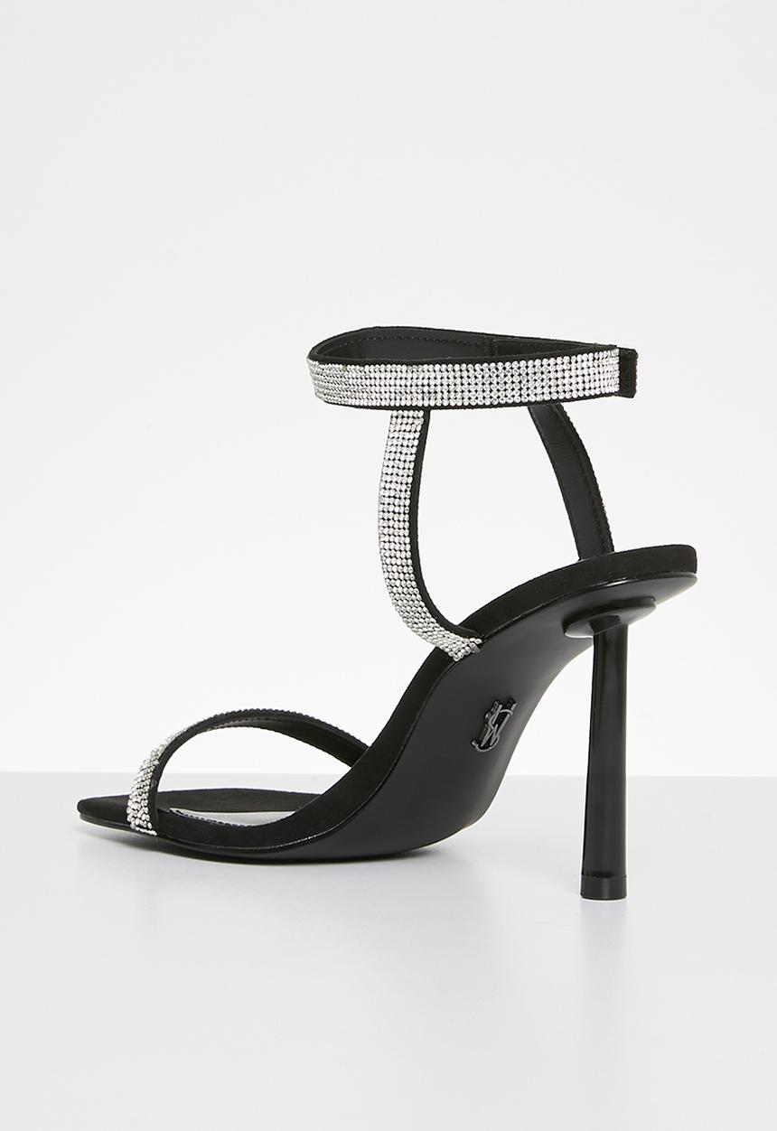 Steve Madden - Elitist stiletto sandal - black & silver