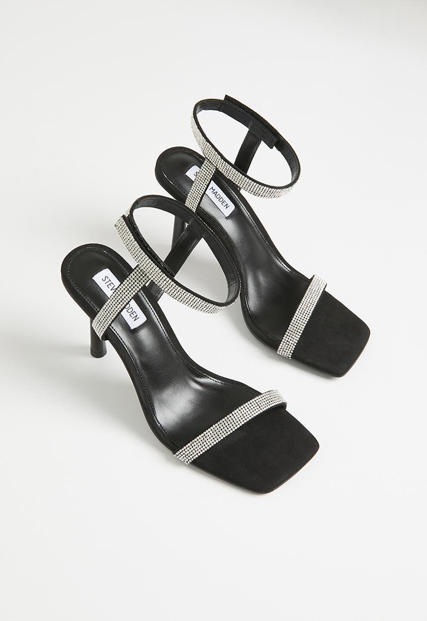 Steve Madden - Elitist stiletto sandal - black & silver