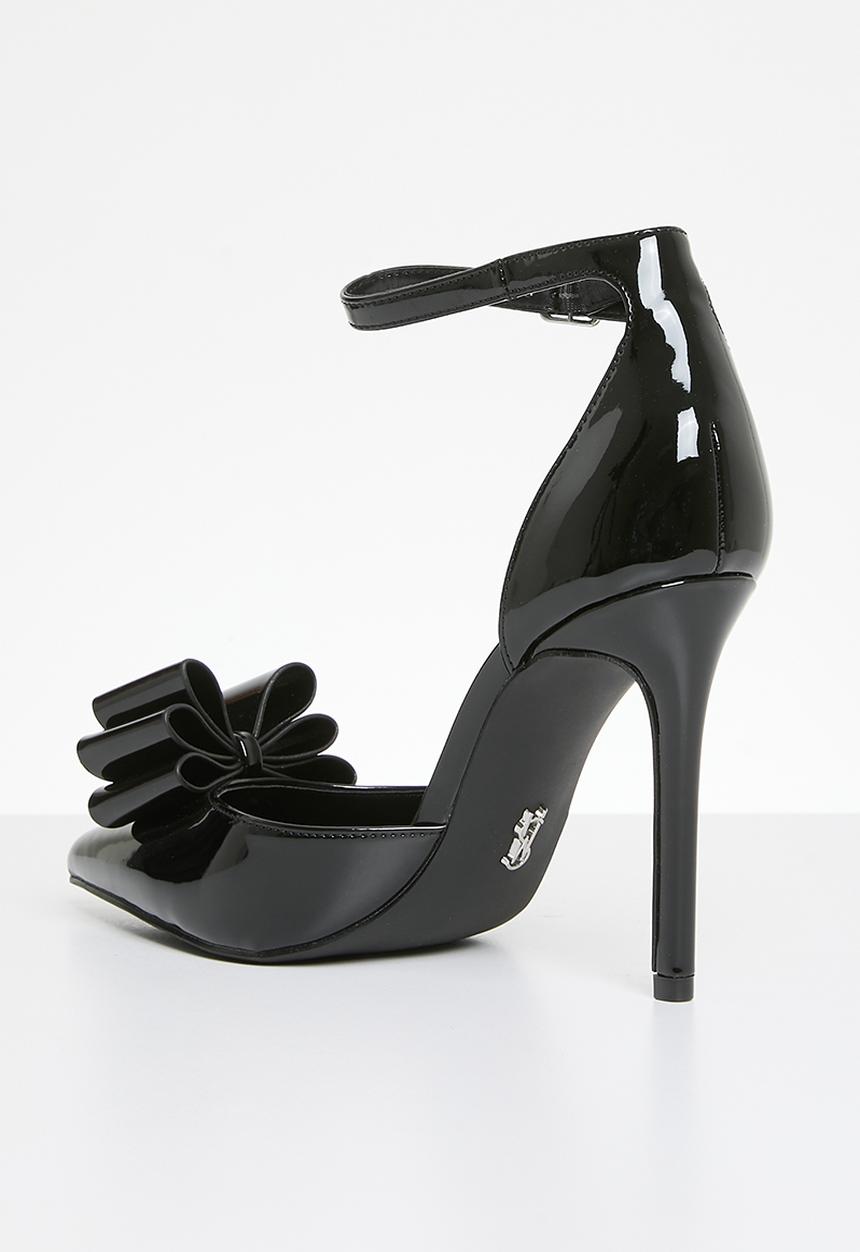 Steve Madden - Kallie ankle strap stiletto - black
