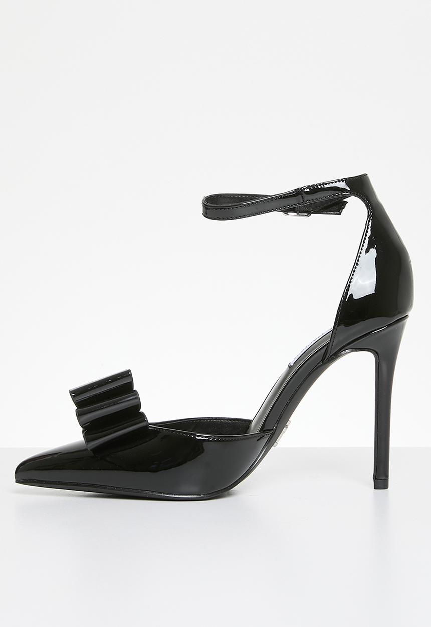 Steve Madden - Kallie ankle strap stiletto - black