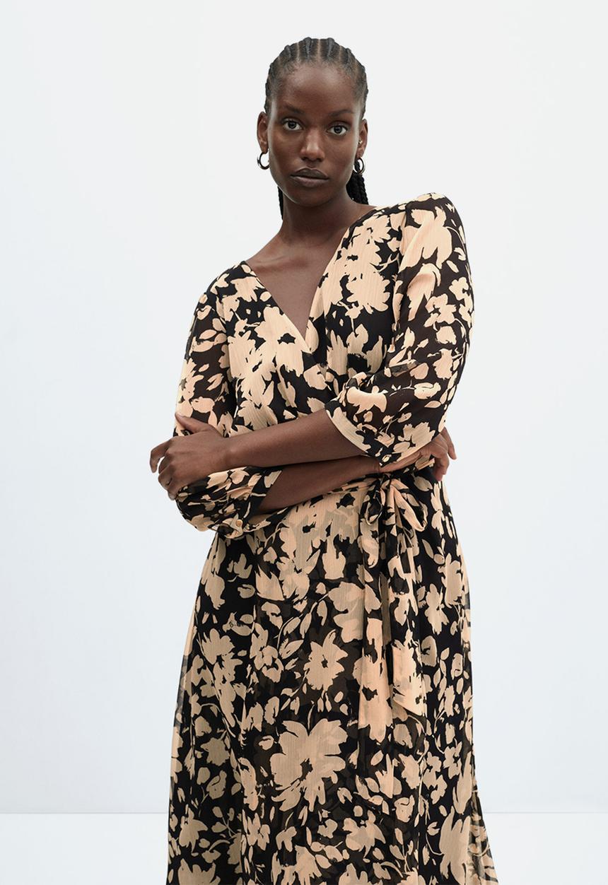 MANGO - Plus dress cordoba - light beige