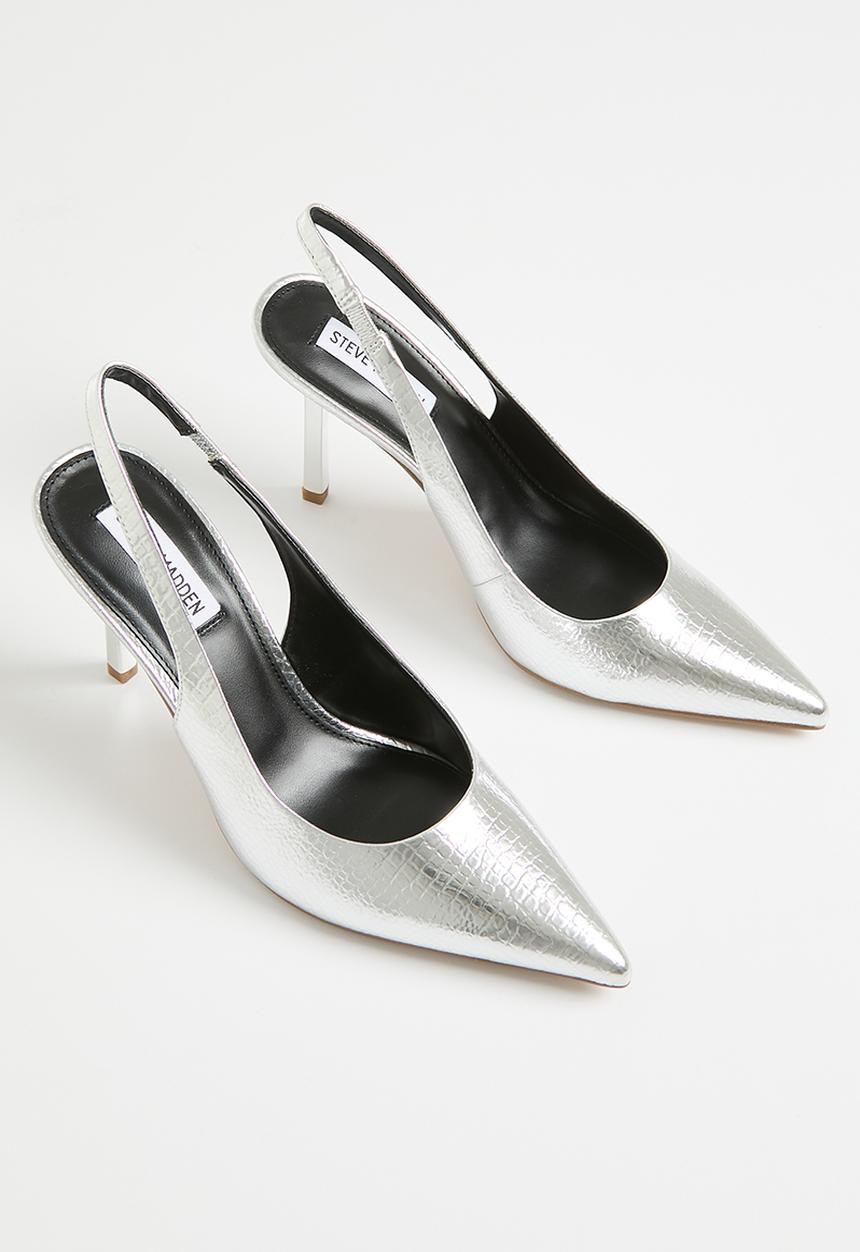 Steve Madden - Soiree slingback court - silver 