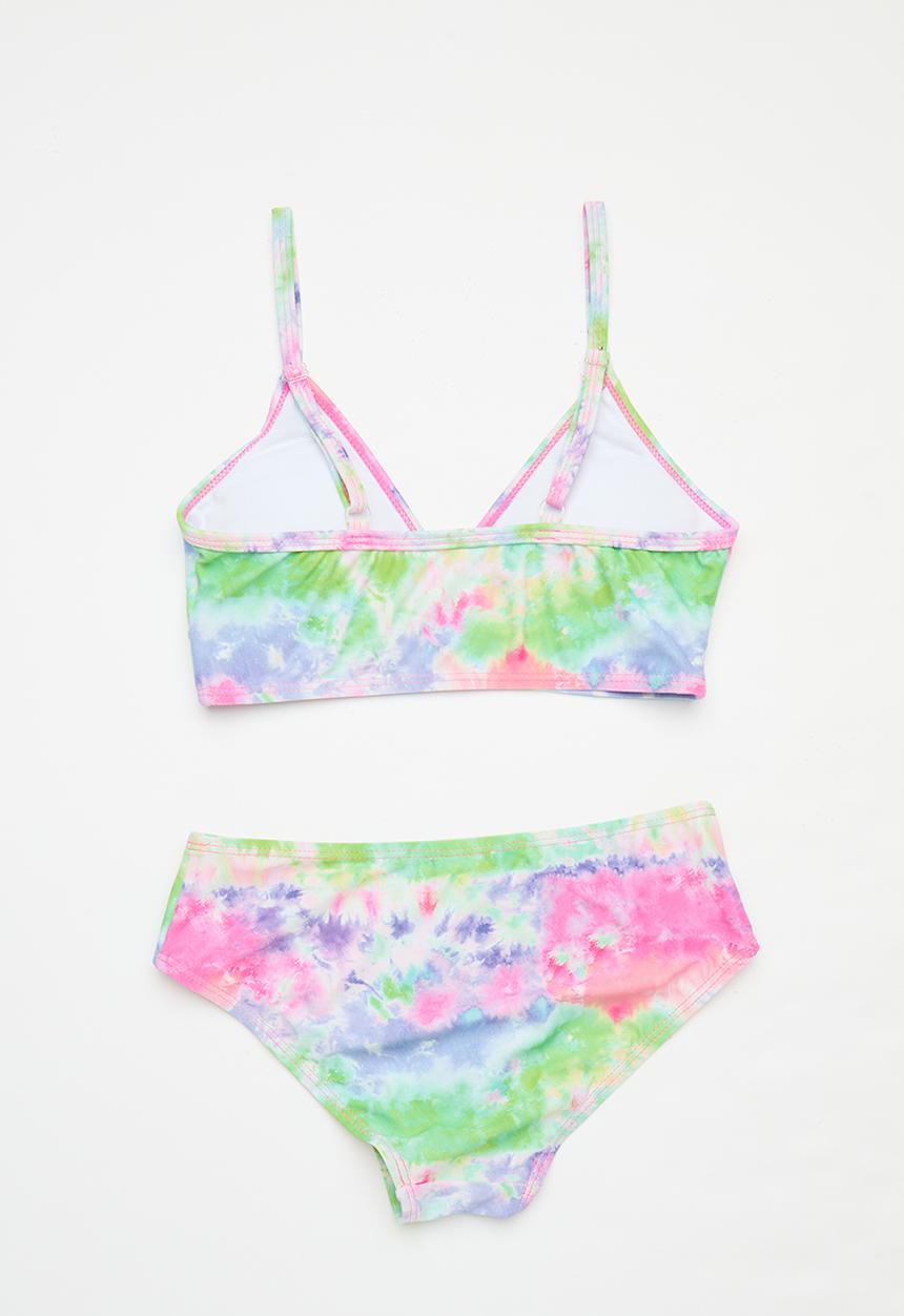 Pop Candy - Tie dye bikini set - multi