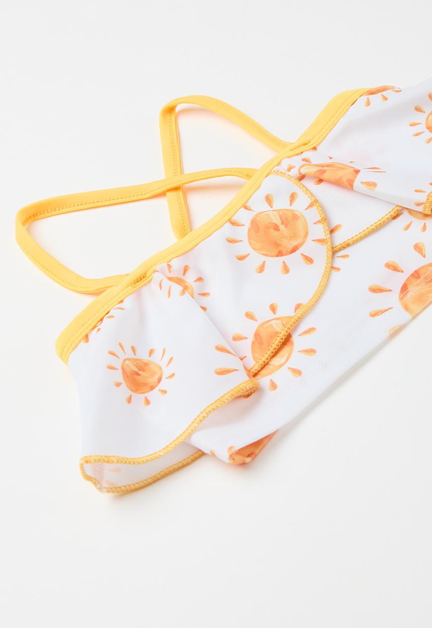 Pop Candy - 2 Piece bikini set - yellow & white