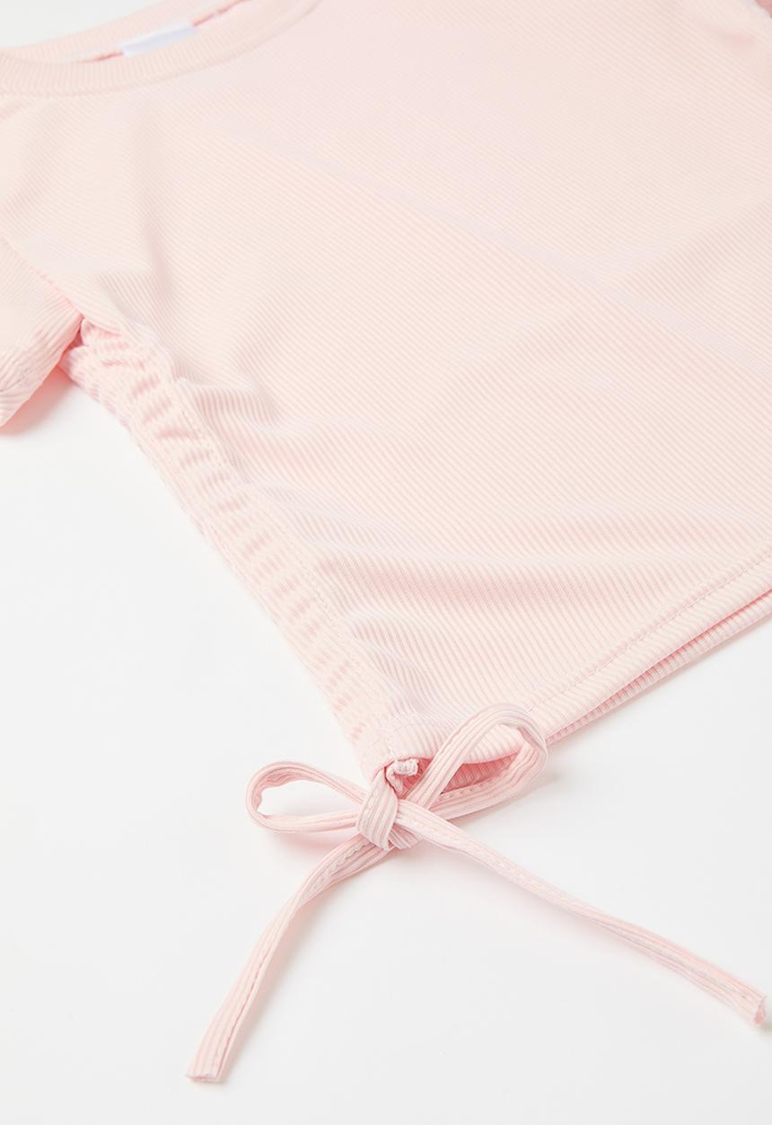 Pop Candy - Ribbed top and pants set - pink