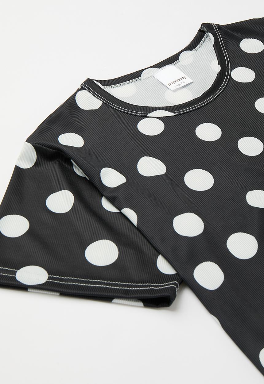 Pop Candy - Polka dot pj set - black & white
