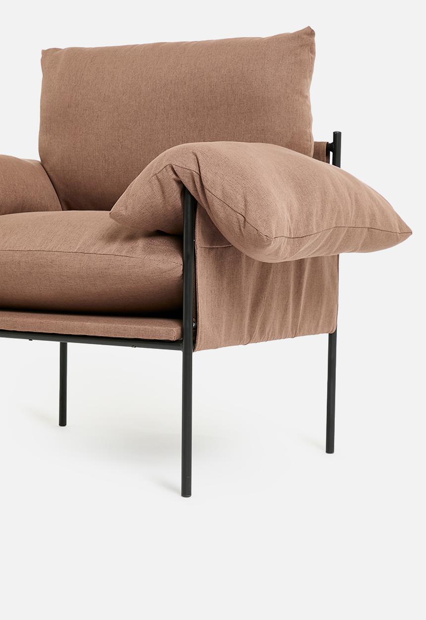 Sixth Floor - Eliana occasional chair - mocha