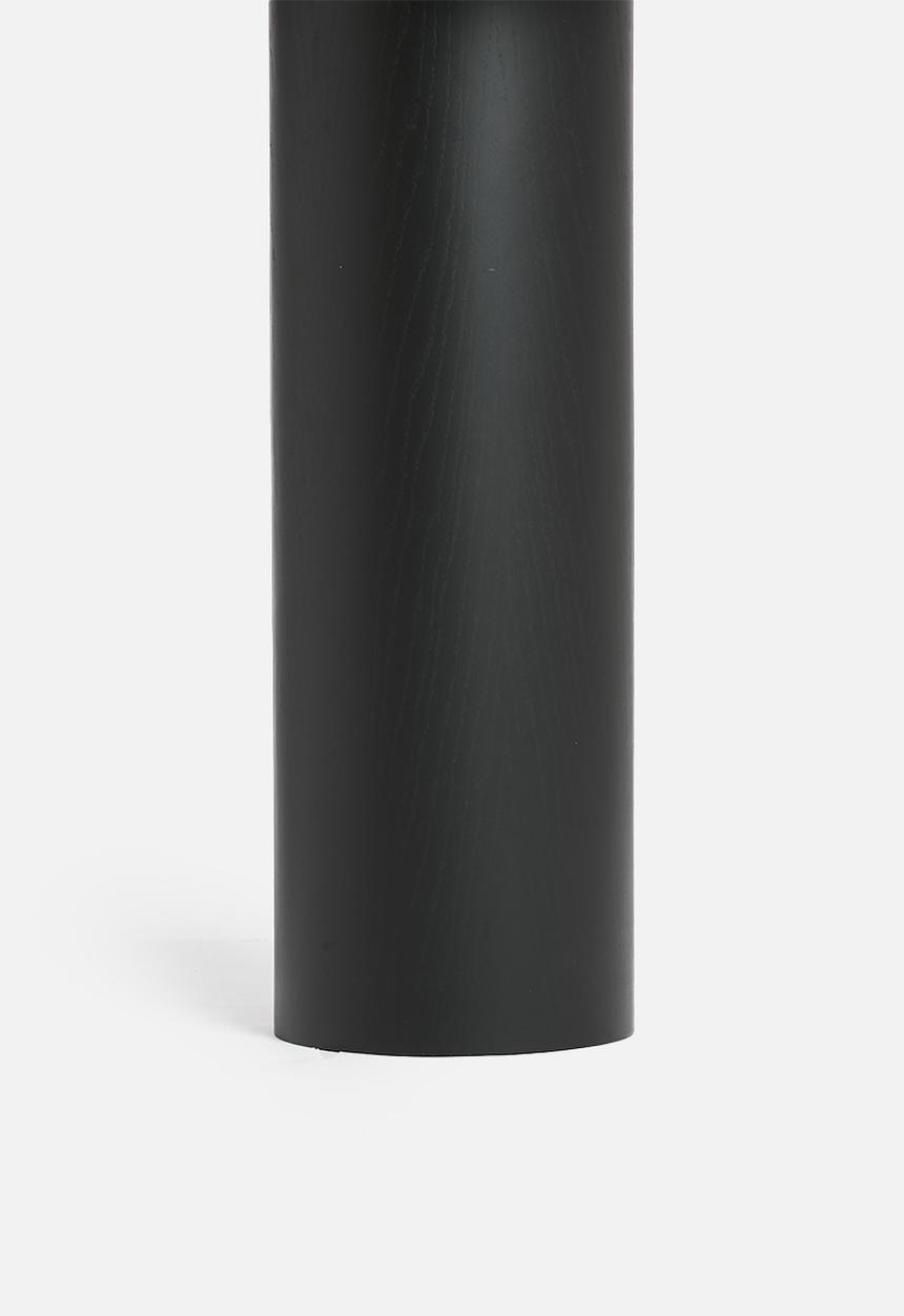 Sixth Floor - James column leg console - black
