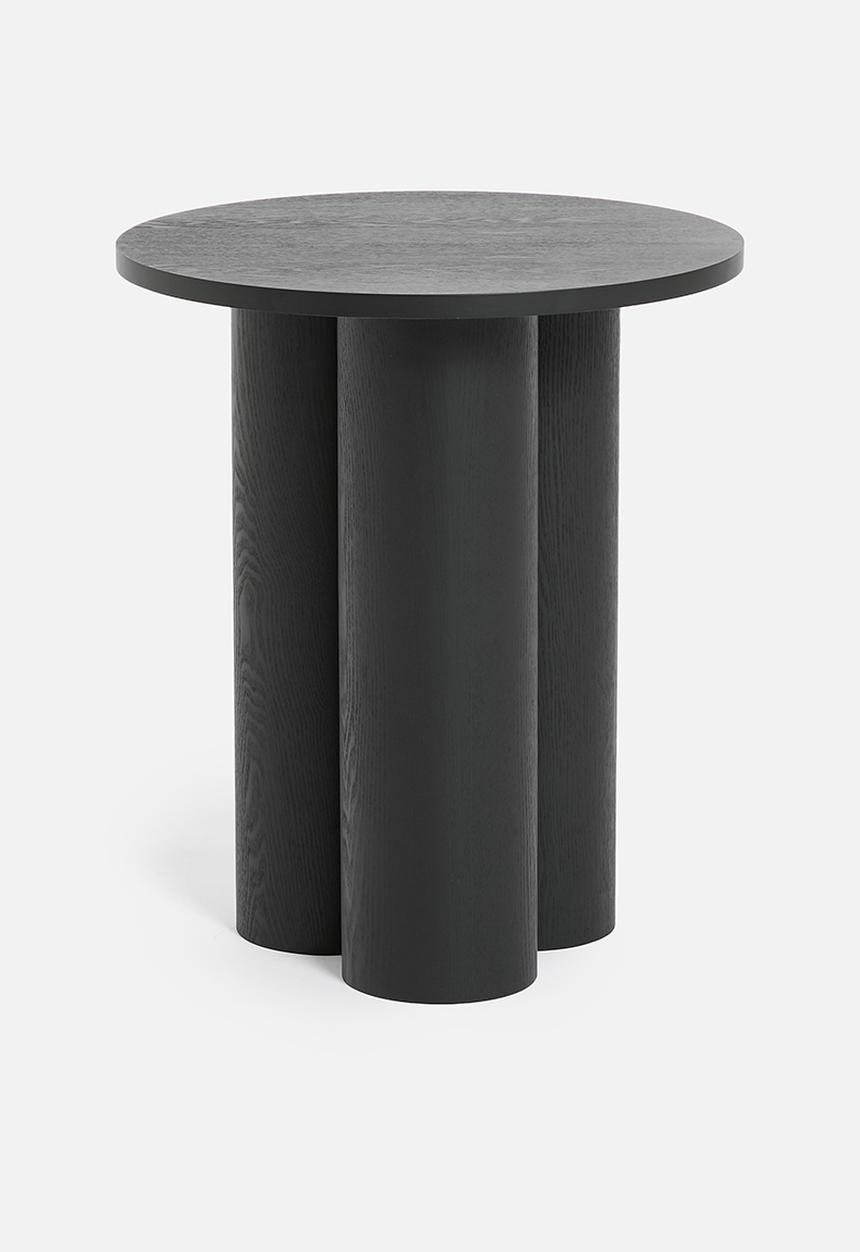 Sixth Floor - Sadie tubular side table - black