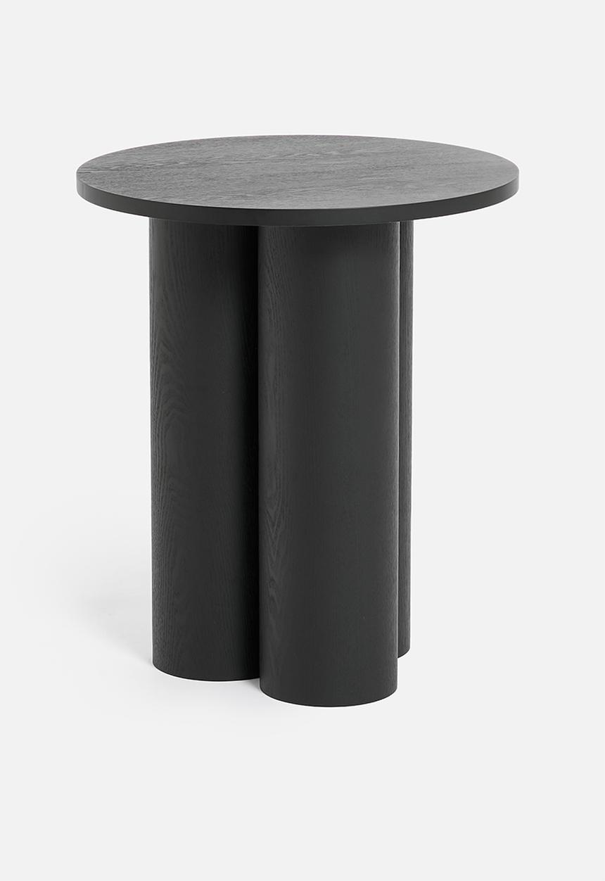 Sixth Floor - Sadie tubular side table - black