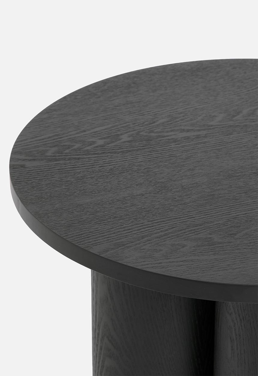 Sixth Floor - Sadie tubular side table - black