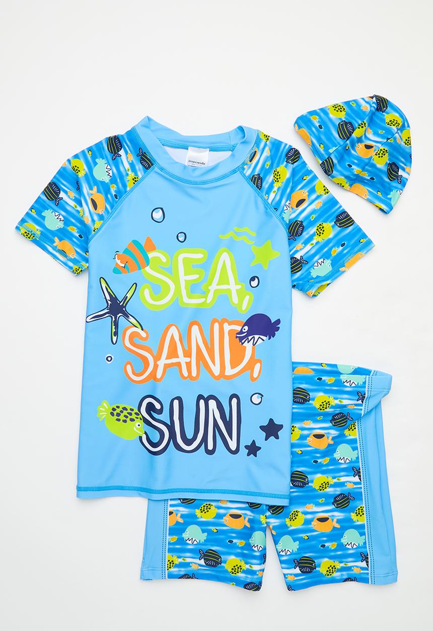 Pop Candy - 3 piece swimsuit - blue