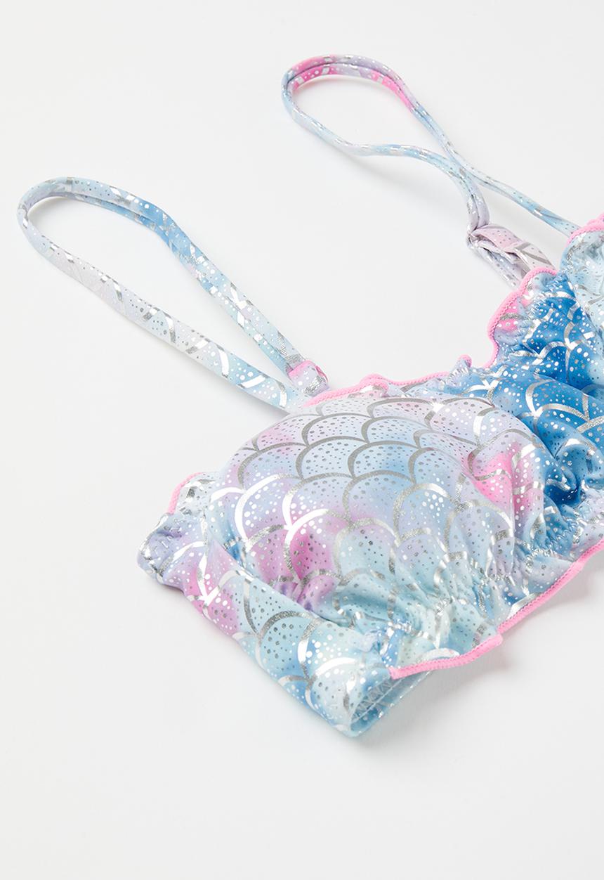 Pop Candy - 2 Piece bikini set - mermaid pink & blue