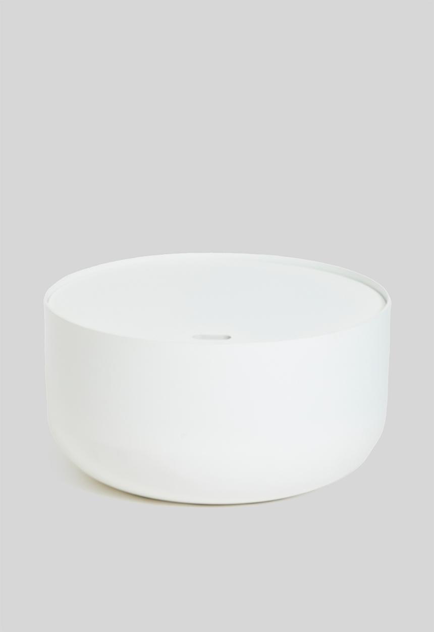 Sixth Floor - Benjamin storage coffee table - white & natural