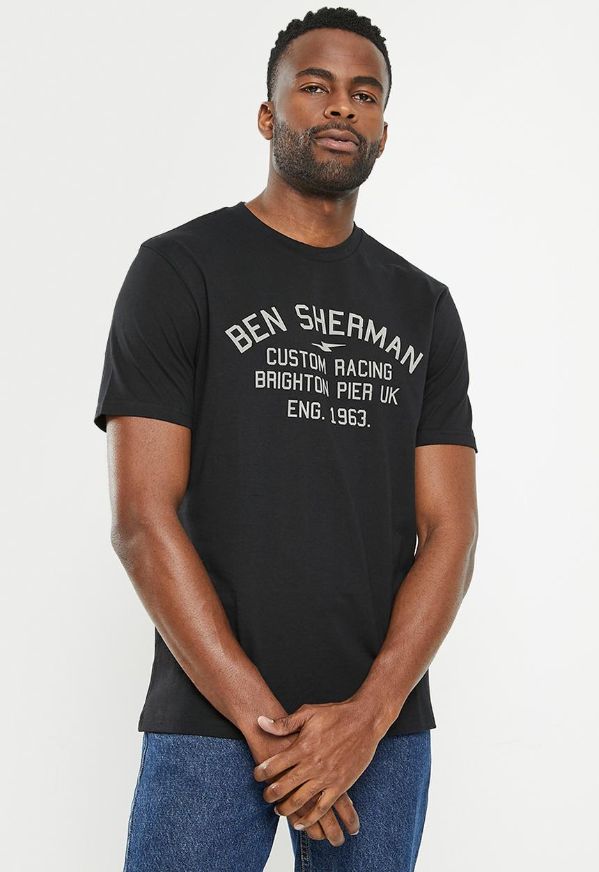 Ben Sherman - Sherman driver racing tee-shirt - black