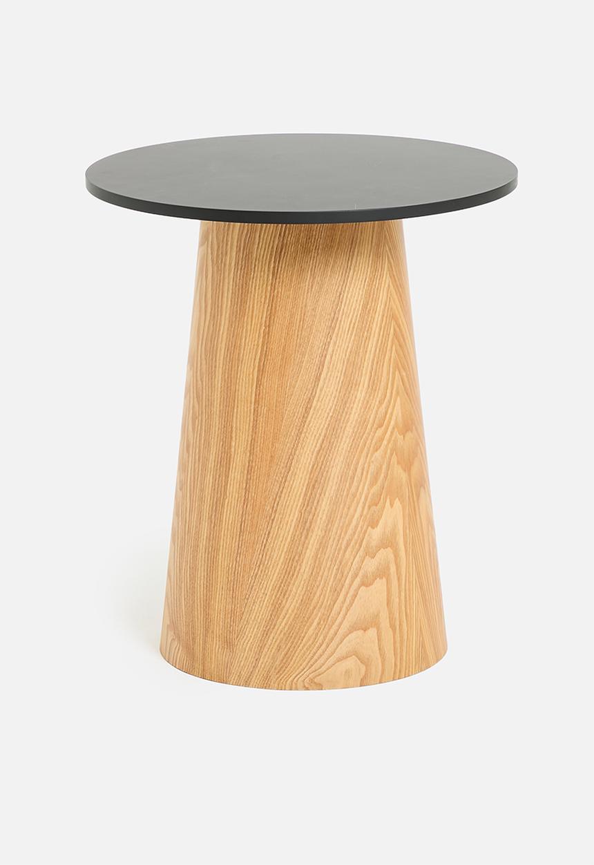 Sixth Floor - Charlotte 2 in 1 side table with removable tray - natural