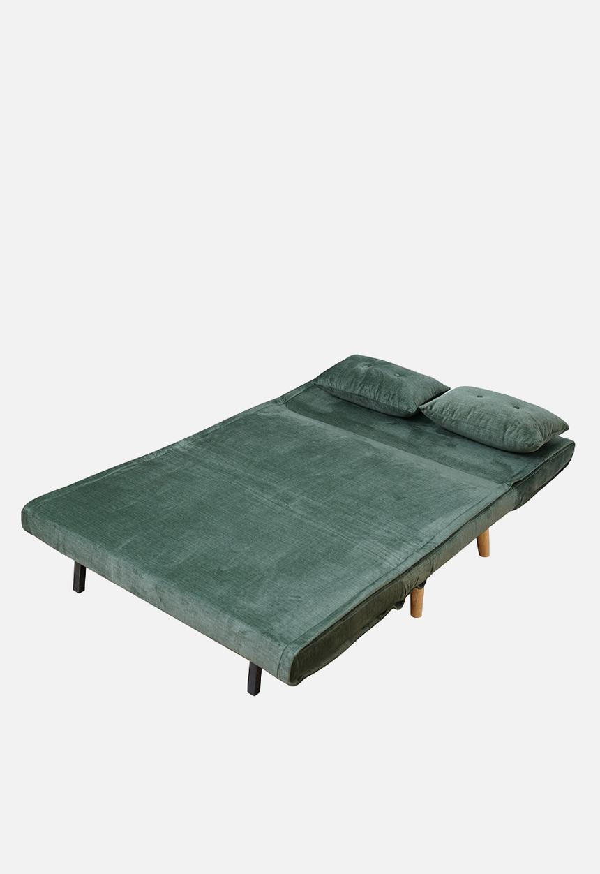 Sixth Floor - Haley foldable 2 seater sofa - green