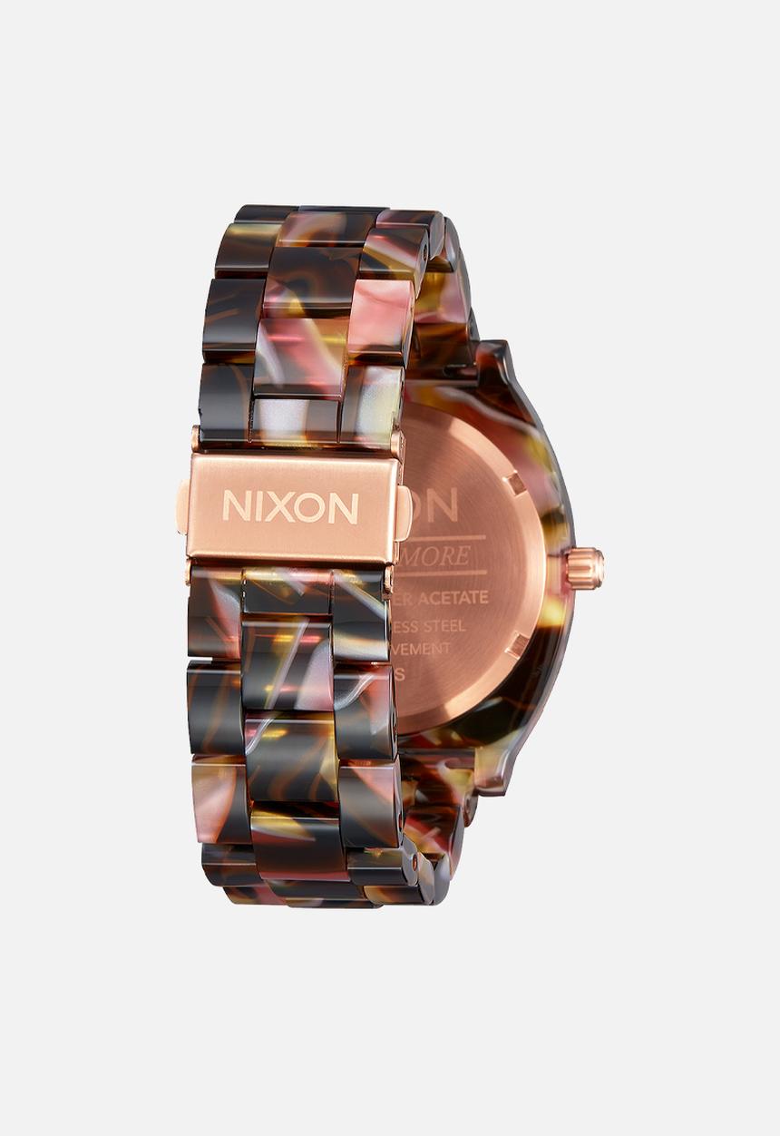 Nixon - Time teller acetate - pink tortoise