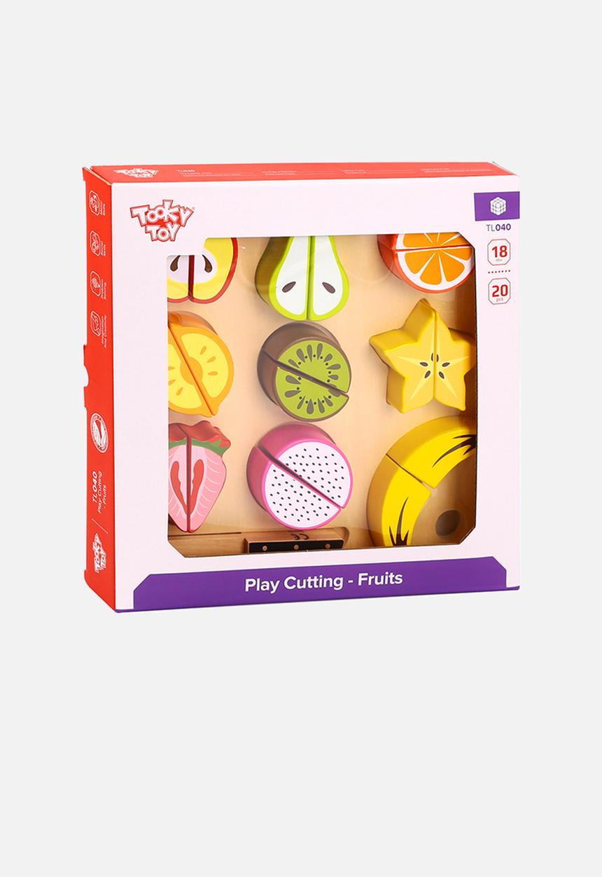 Greenbean Learning - Cutting fruits - 20 pieces - multi