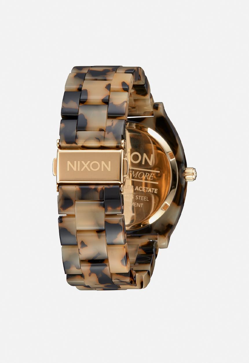Nixon - Time teller acetate - cream tortoise