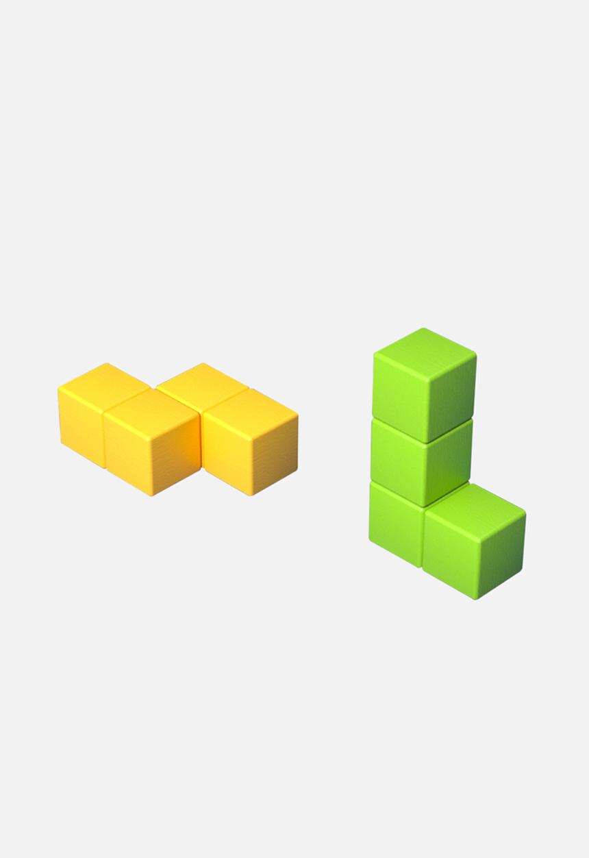 Greenbean Learning - 5-in-1 Jungle tetris block logic challenge - multi