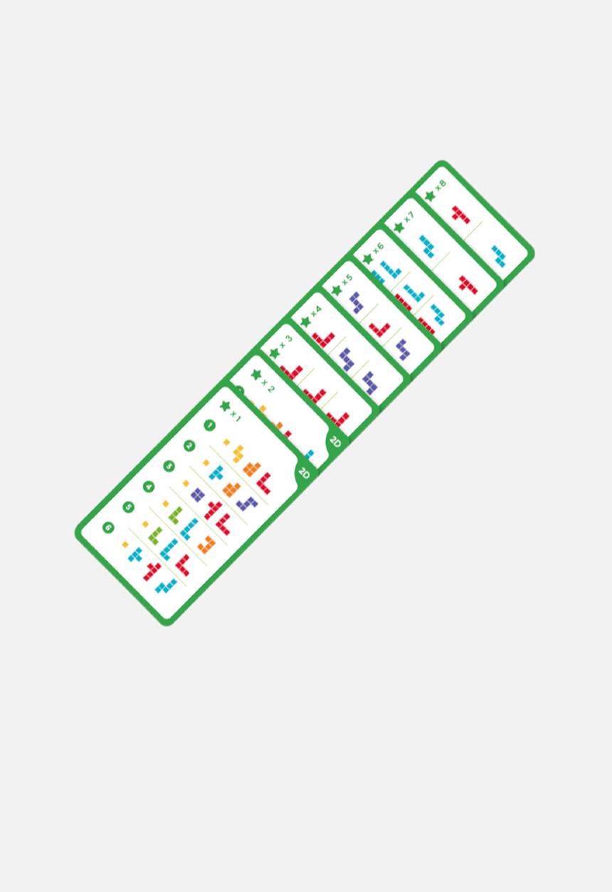 Greenbean Learning - 5-in-1 Jungle tetris block logic challenge - multi
