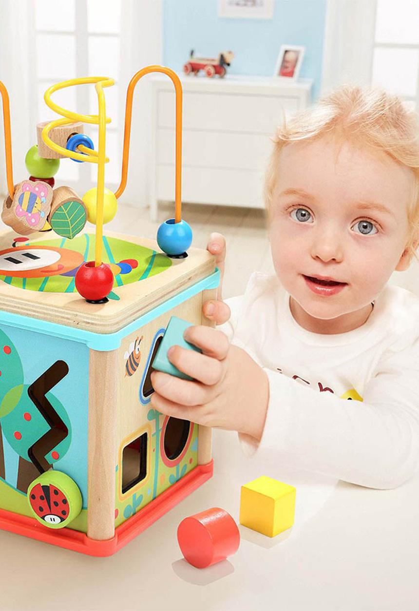 Greenbean Learning - Garden 5 in 1 activity cube - multi
