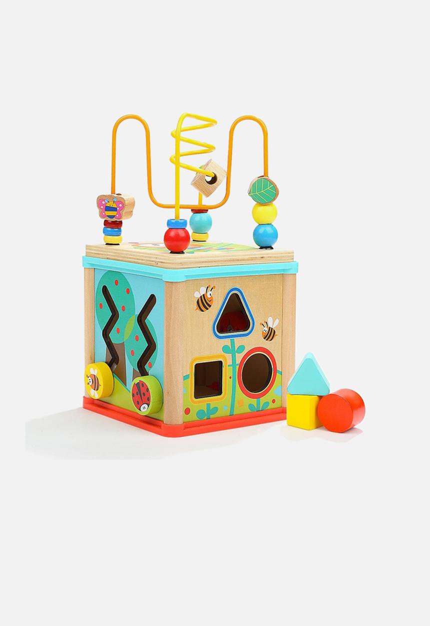 Greenbean Learning - Garden 5 in 1 activity cube - multi