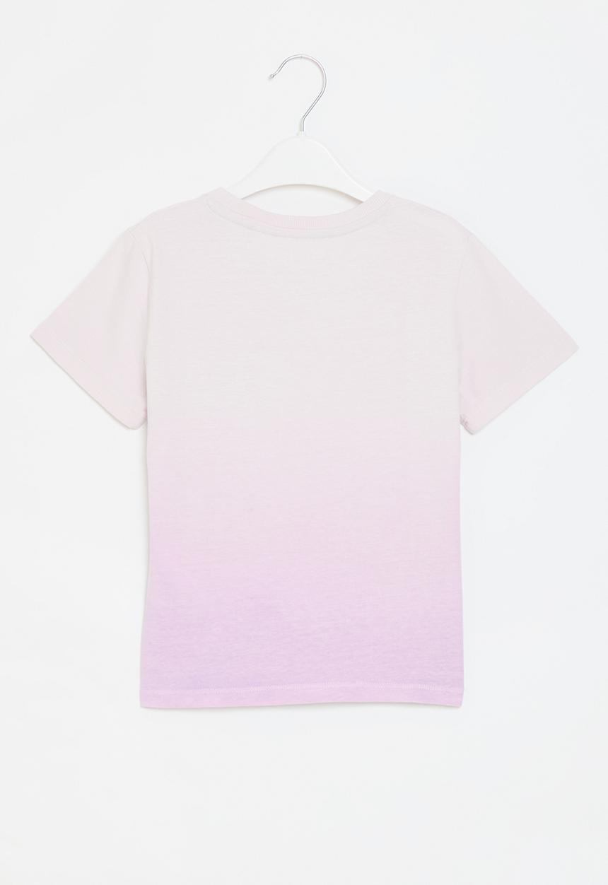 GUESS - Dip dye short sleeve t-shirt - new light lilac