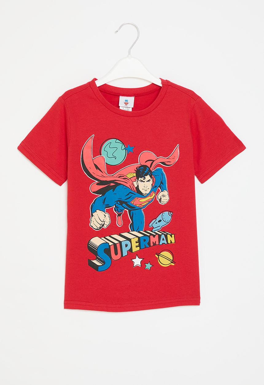 Character Group - Superman short sleeve tee - red