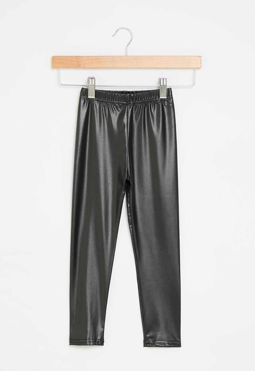 Pop Candy - Pleather leggings - black