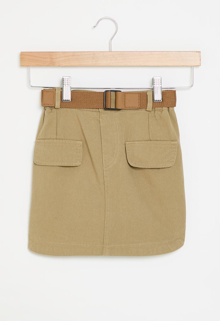 Pop Candy - Girls skirt - khaki