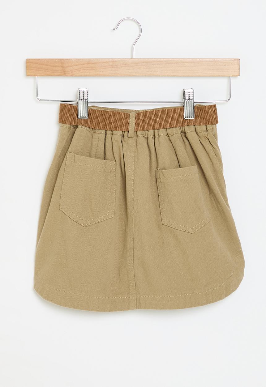 Pop Candy - Girls skirt - khaki